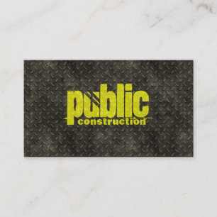 Carte De Visite Motif soudeur de construction métallique