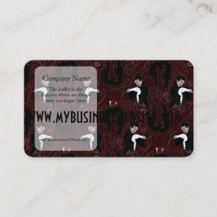 Carte De Visite Motif Vampire