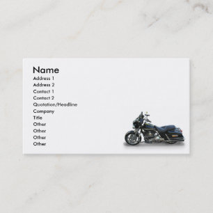 Carte De Visite moto
