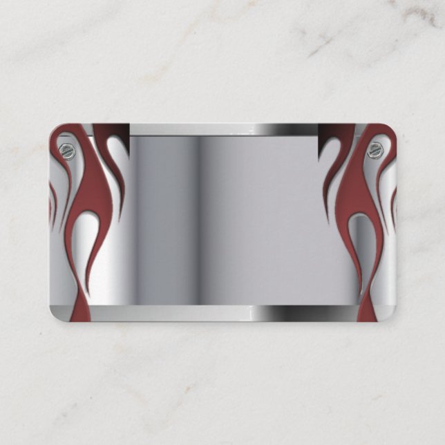 Carte de visite moto (Devant)