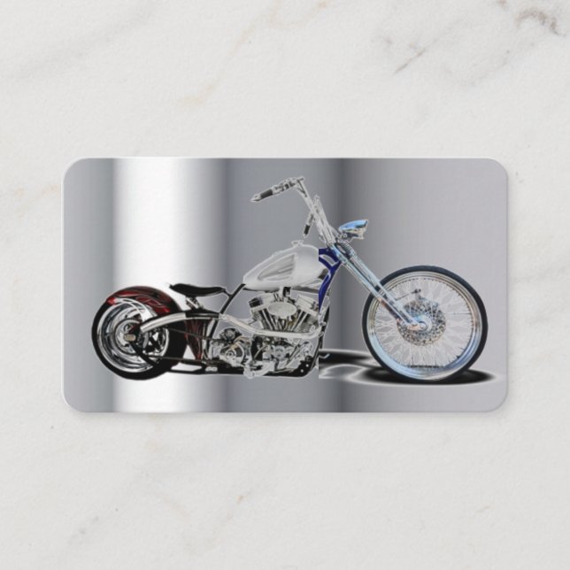 Carte de visite moto (Devant)