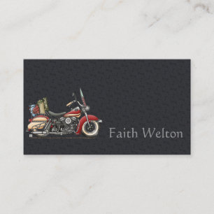 Carte De Visite Moto mignonne
