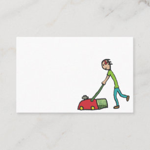 Carte De Visite Moulage de pelouse