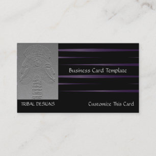 Carte De Visite Musée Africain Masque Tribal Art