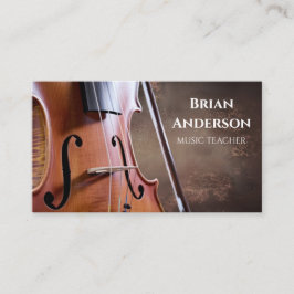 Carte De Visite Music teacher