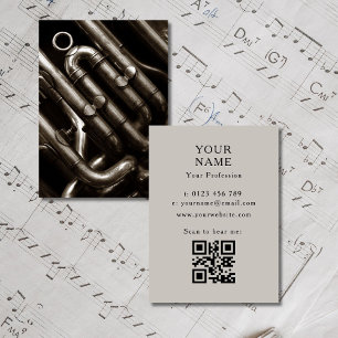 Carte De Visite Musiciens tuba