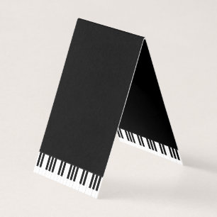 CARTE DE VISITE MUSIQUE DE PIANO