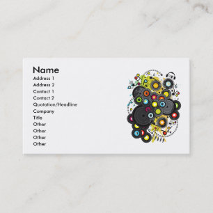 Carte De Visite musique du 20ème siècle