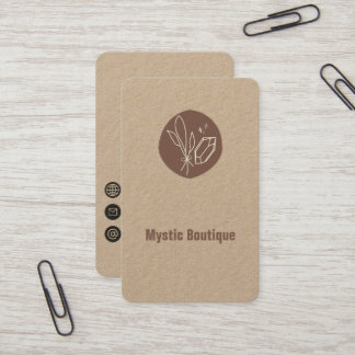 Carte de visite Mystic Boutique