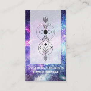 Carte De Visite *~* Mystique celtique Univers Psychique Moyenne N