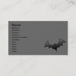 Carte De Visite n_H_6_Vector_Clipart noir batte noire nuit gris fo