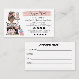 Carte De Visite Nähen der Visitenkartenfashion-Designer