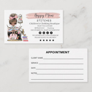 Carte De Visite Nähen der Visitenkartenfashion-Designer