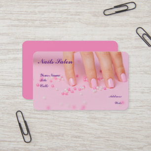 CARTE DE VISITE NAILS SALON