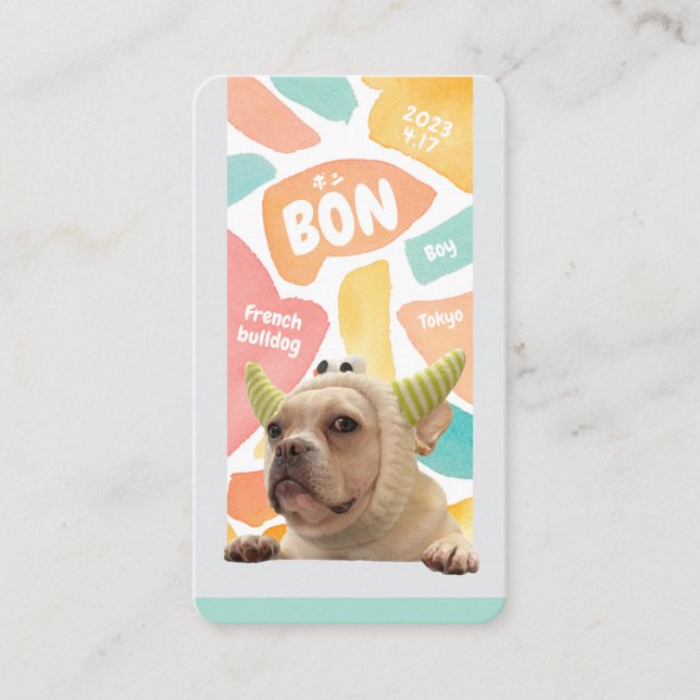 Carte De Visite NameCard (Devant)