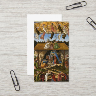 Carte De Visite Nativité mystique, 1500 par Sandro Botticelli