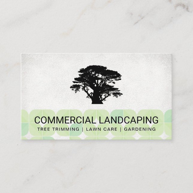 Carte De Visite Nature | Arbre | Jardinage | Paysage (Devant)