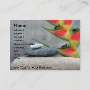 Carte de visite naturel de Merci