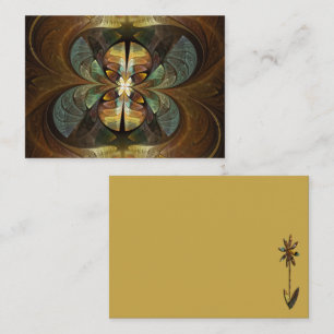 Carte De Visite Natures Matrix Bumble Bee Abstrait