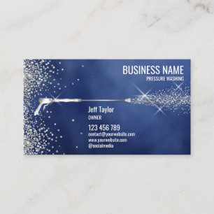 Carte De Visite Nettoyage de la maison de lavage de pression Bus d