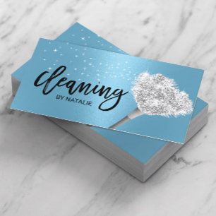 Carte De Visite Nettoyage de la maison Service de femme de ménage 