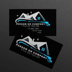 Carte De Visite Nettoyage de la pression de la maison de laveuse d