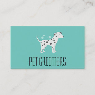 Carte De Visite Nettoyeur de chiens   Groomer   Services animaux