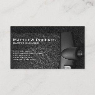 Carte De Visite Nettoyeur de tapis   Tapis