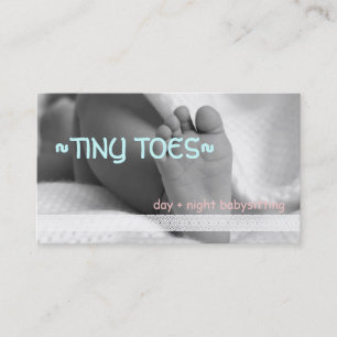 Carte De Visite Night PM Nanny Child Day Care Babysitter