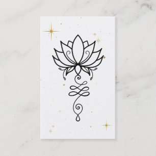 Carte De Visite *~* Nirvana Géométrie sacrée Lotus Entreprise c