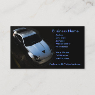 Carte De Visite Nismo 350Z