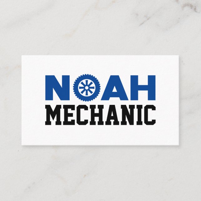Carte De Visite Noah Mechanic (Devant)