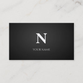 Carte De Visite Noir