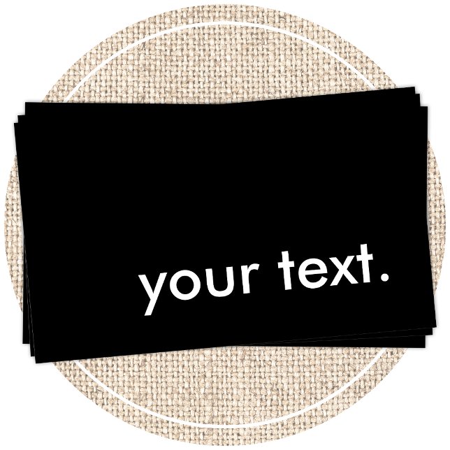 Carte De Visite noir clair et blanc (Créateur téléchargé)