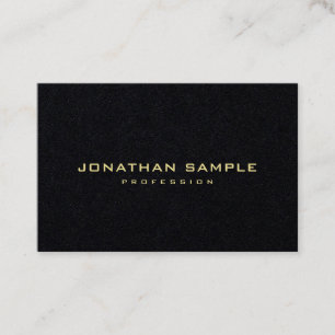 Carte De Visite Noir de la meilleure qualité des textes