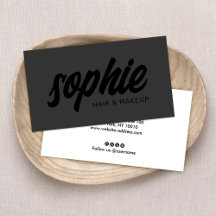 Noir sur le noir Gras manuscrit Script de Brève