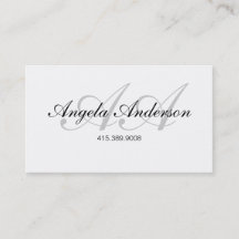 Nom Et Initiales Typographiques Du Script