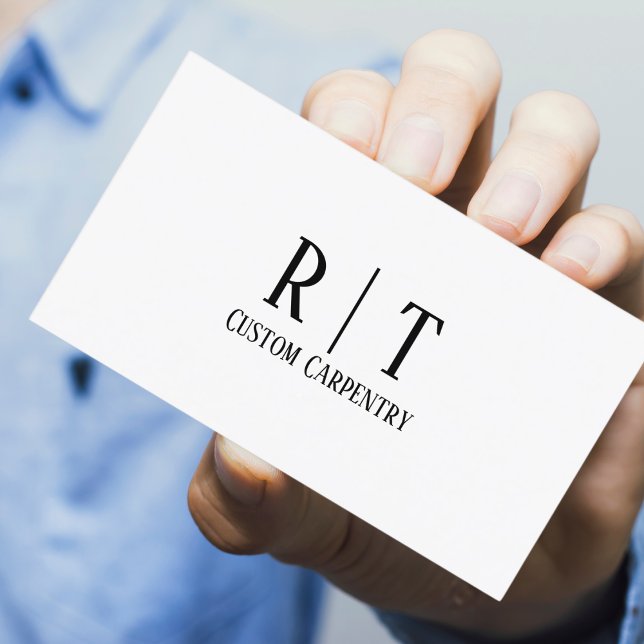 Carte De Visite Nom QR Code Licence # Professional Modern Black (Créateur téléchargé)