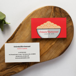 Carte De Visite Noodle Ramen Sushi japonais Fusion restaurant
