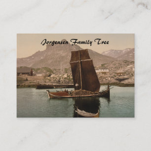Carte De Visite Nordpaybaad, Nordland, Norvège