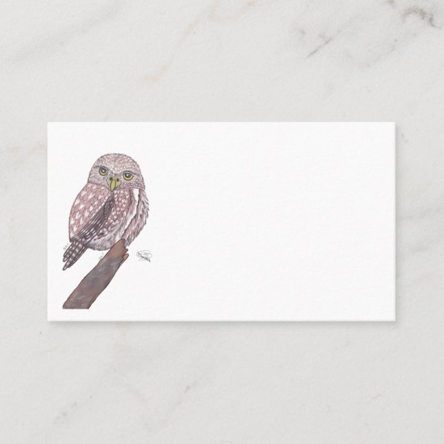 CARTE DE VISITE NORTHERN OWL (Devant)