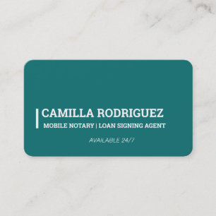 Carte De Visite Nota mobile