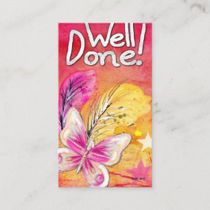 Carte De Visite Note de stationnement incorrecte