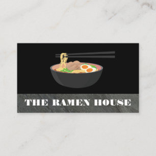 Carte De Visite Nouilles Ramen