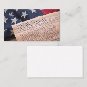 Carte De Visite Nous la Constitution du Peuple