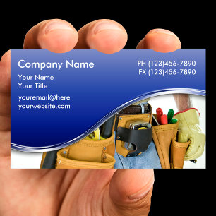 Carte De Visite Nouvelle conception de bricoleur