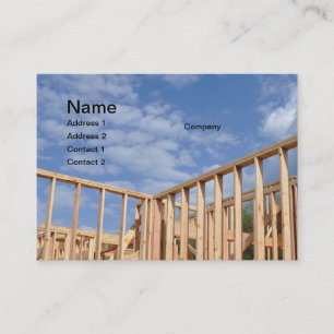 Carte De Visite nouvelle construction