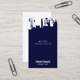 Carte De Visite Nouvelles gothiques de minuit du centre de partie