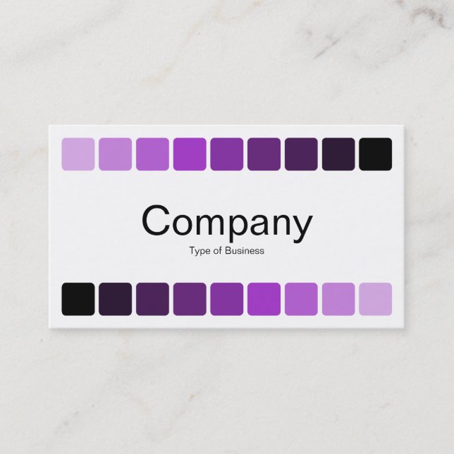 Carte De Visite Nuances alternatives 05 (Devant)