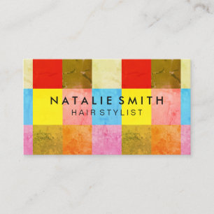 Carte De Visite Nuancier couleur